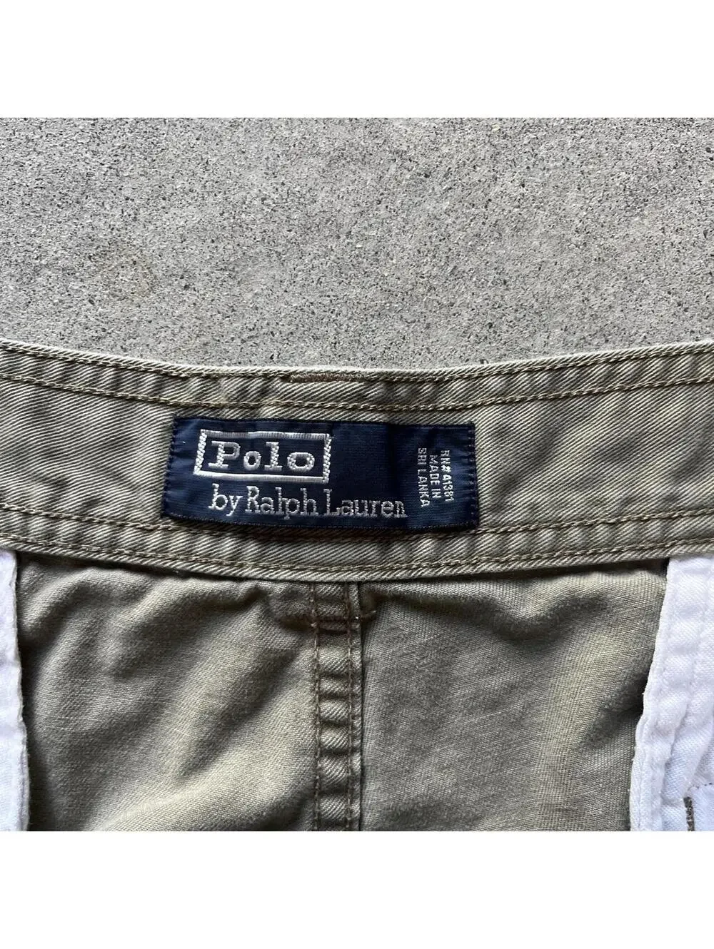 Vintage 90s Polo Ralph Lauren Cargo Shorts